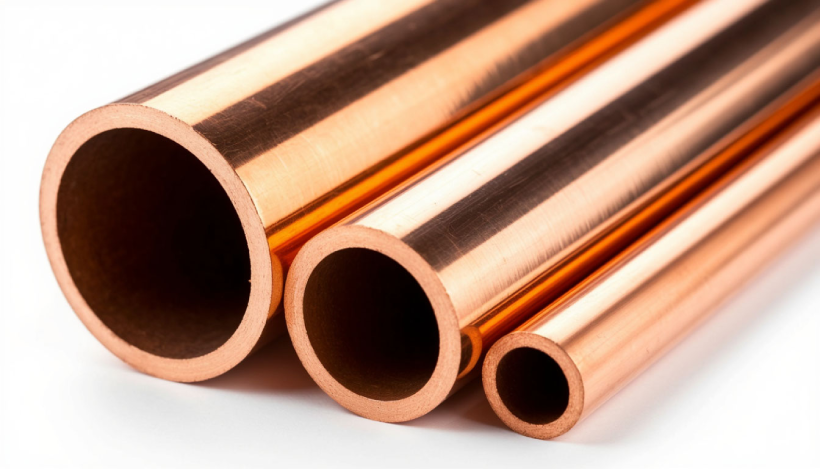 Труба медная неотожженная HLG